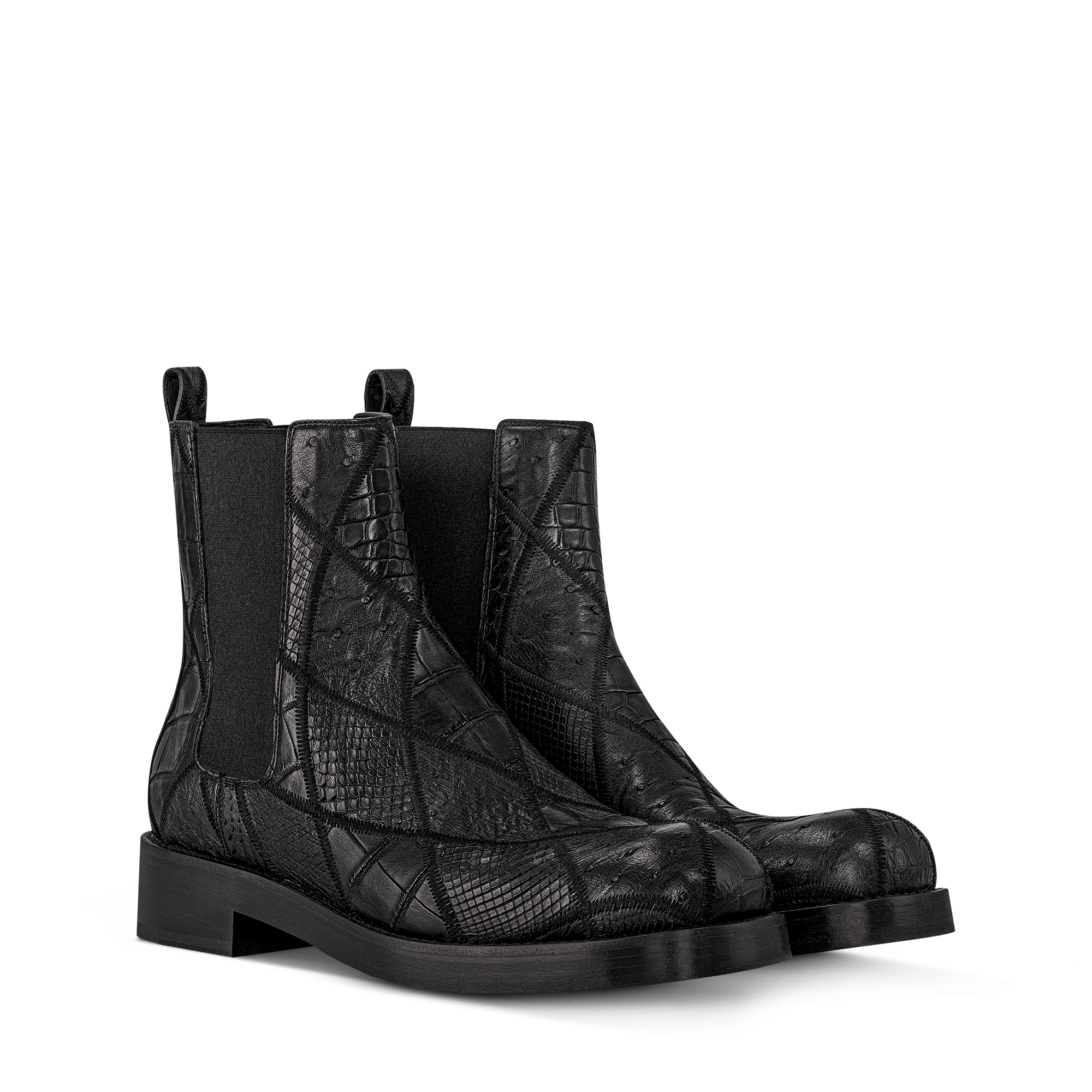 Negro Botas Zapatos | LOUIS VUITTON